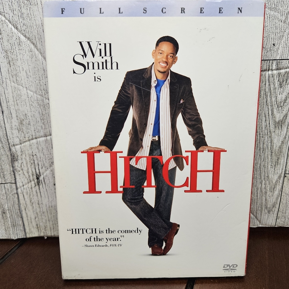 Hitch DVD Full Screen Will Smith Comedy Funny